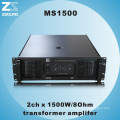 Ms1500 2chx1500W / 8ohm professioneller Verstärker